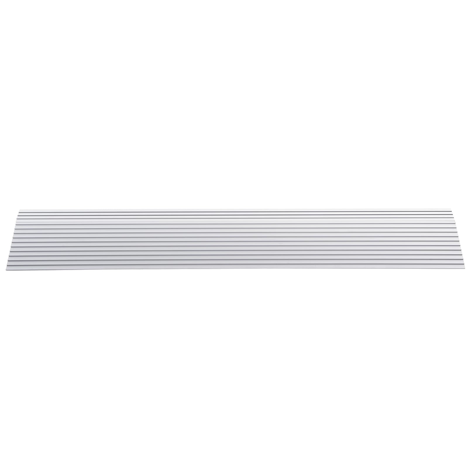 VEVOR Rampa de Umbral Altura de 2,5 cm, Rampa de Aluminio para Bordillos Entrada, Capacidad de Carga de 362,8 kg, Rampa Modular Ajustable de Aluminio para Sillas de Ruedas, Scooters, Sillas Eléctricas