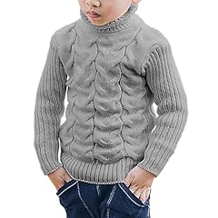 Turtleneck Sweater-gray