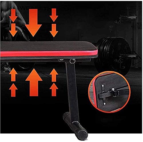 OTQEFTN Crunch Bench Adjustable Benches Dumbbell Bench Fitness Stool Fitness Equipment Sit-Up Board Domestic Sit-Ups Bird Folding Bench Press