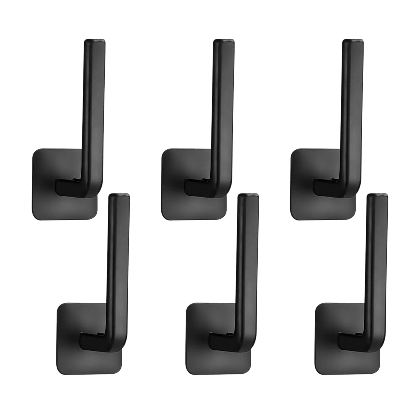 Multipurpose Strong Hook L-Shape Hat Hangers Strong Adhesive Hat Racks Organizers Baseball Caps Holders Baseball Caps Holders