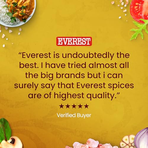Image of Everest Sabji Masala - 100g | Subtle, Aromatic Blend for Flavourful Vegetable Curries | Balanced Spice Mix for Everyday Indian Sabzi & Home Cooking