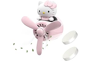 Cartoon Car Air Freshener Pilot - Cute Anime Air Freshener Vent Clip for Your Car