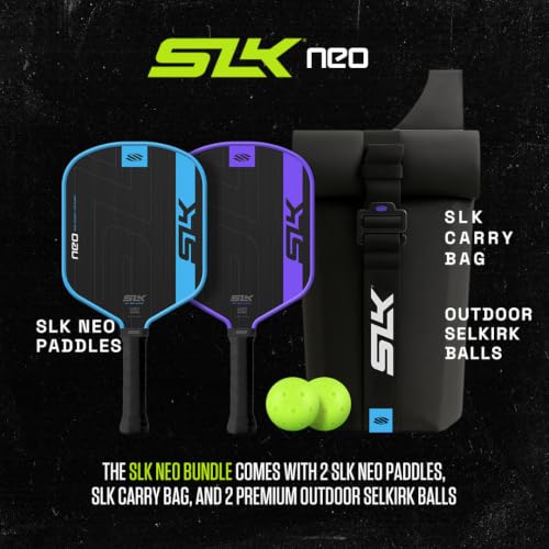Image of Selkirk Sport SLK Neo Pickleball Paddles Set of 2 + Pickleballs + Sling Bag