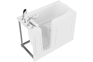 ANZZI 53'' x 26'' Walk-In Tub | Indulge in the Ultimate Luxury, Comfort, and Safety