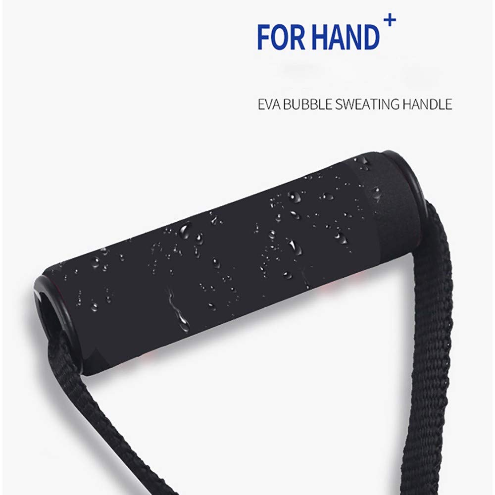 Bande Elastiche di Resistenza Set di Fasce di Resistenza Allenamento Tubi per Indoor e Outdoor Sport, Fitness, Sospensione, Yoga