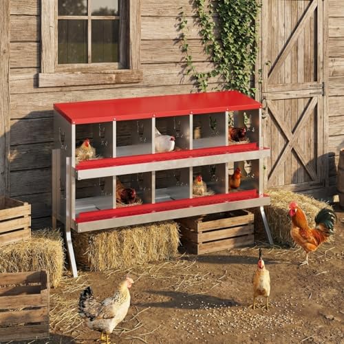 GarveeLife 10 Compartment Nesting Box