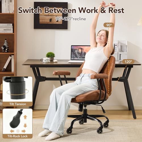 Luxury leather executive chair