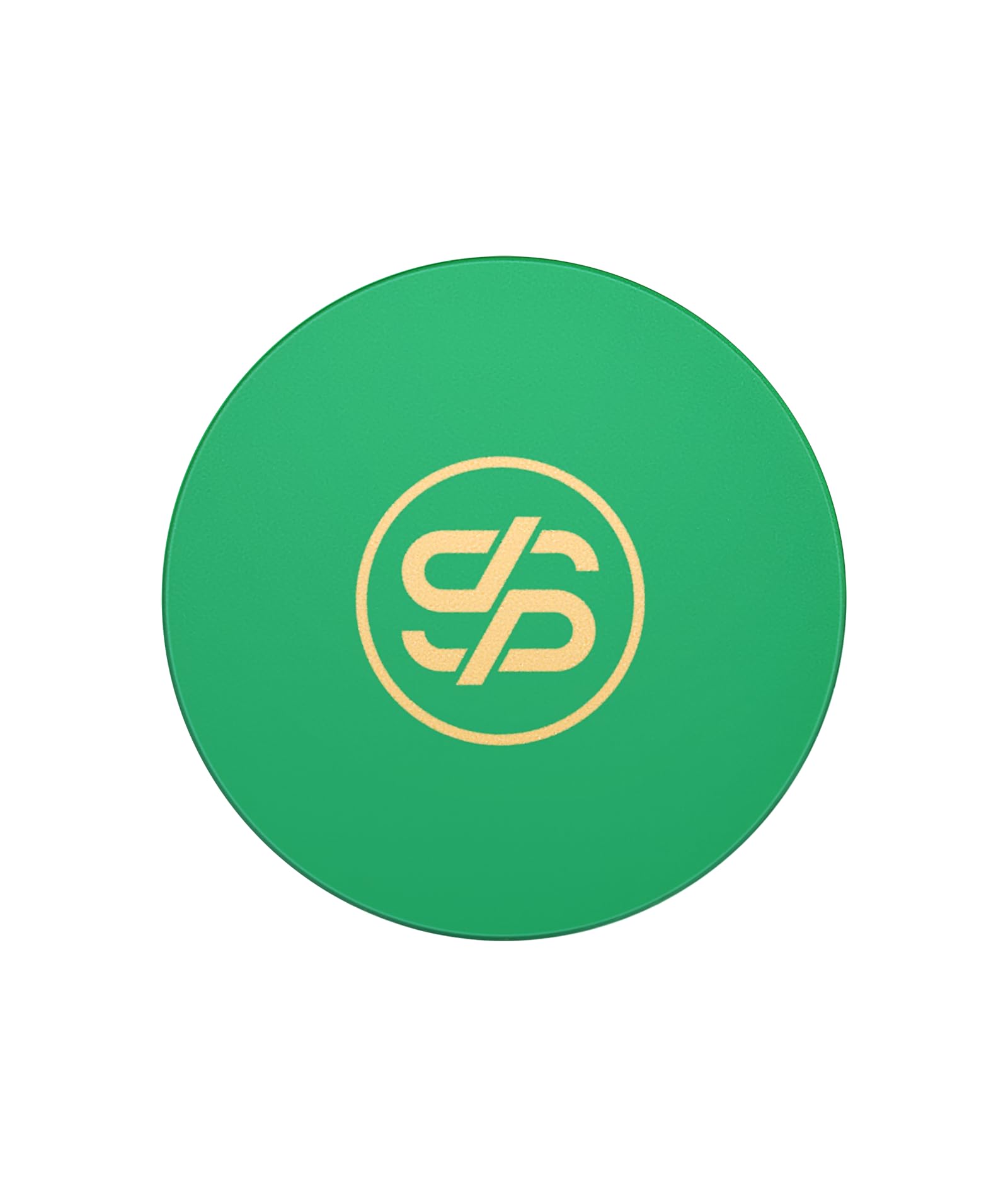 Godel Ceramic Poker Chips in Bulk, Casino Grade Ceramic 10-Gram Poker Chip for Texas Hold'em, 43mm Professional Chips Pack of 50 (Green)