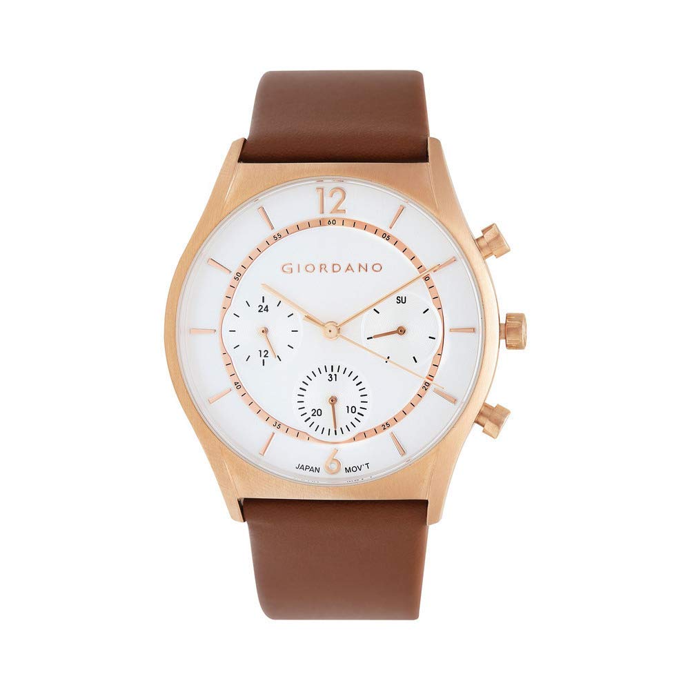 Giordano Multi Function Silver Dial Mens Watch (B07HHCH65M) Amazon Price History, Amazon Price Tracker