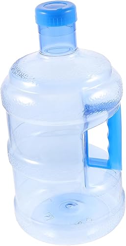Miniatura 1 de NOLITOY Botella de agua de 5 galones de 5 litros de botella de agua reutilizable, contenedor de almacenamiento de agua de emergencia para automóvil,