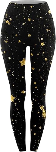 Miniatura 6 de MRAFDGFB Sleep Slimmers - Leggings de compresión para mujer talla grande con estampado plateado pantalones de yoga y compresión sexy