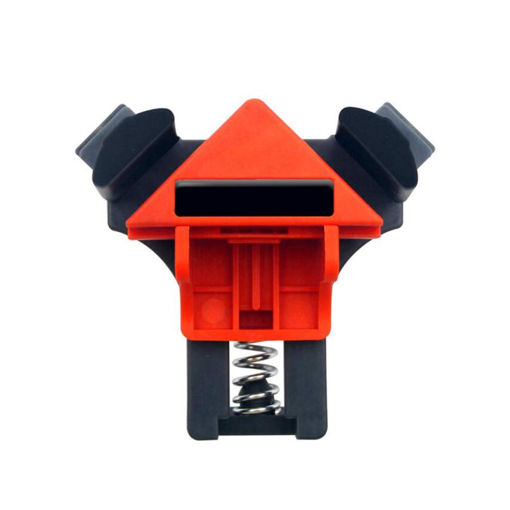 4PCS Right Angle Fixing Clip Multi-Function 90 Degrees Adjustable Swing Corner Clip Fixer for Welding, Woodworking, Drilling,Making Cabinets