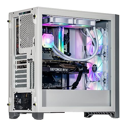 Image of Velztorm iCUE Certified Argentux Custom Built Gaming Desktop PC (Intel i7-11700K, GeForce RTX 5070 Ti, 64GB DDR4, 2TB PCIe SSD, RGB Fans, 240mm AIO, 750W PSU, WiFi 6, Win 11 Pro)