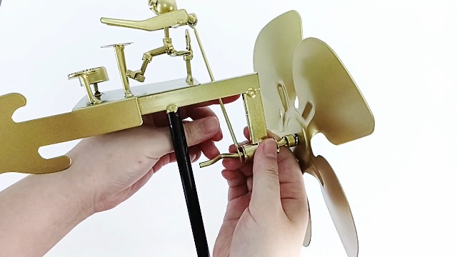 Moulin À Vent En Métal Unique Et Magique, Attrape-Vent Solaire, Facile À Installer Et Résistant