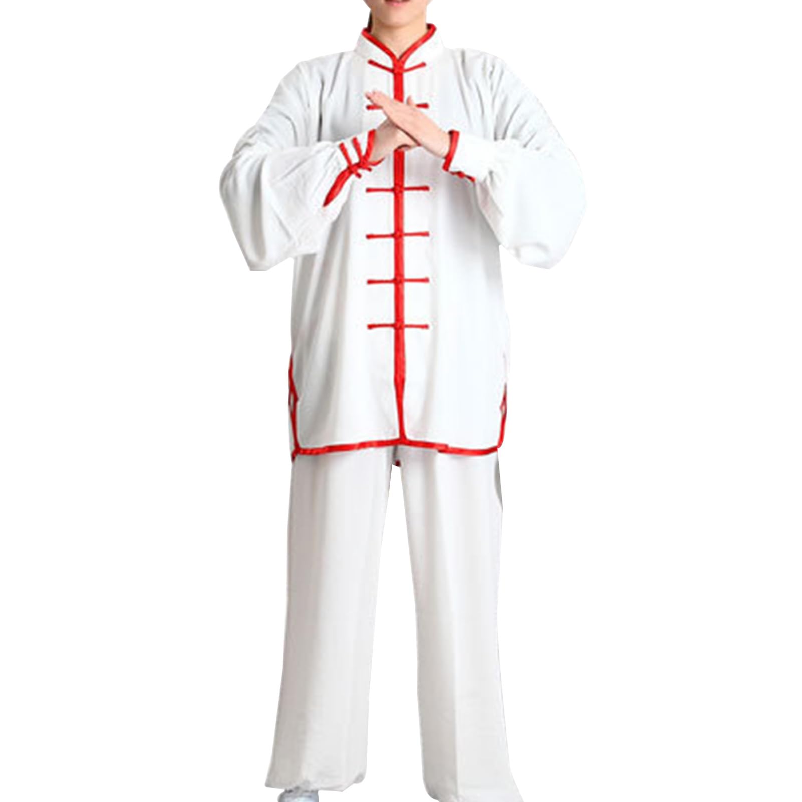 Uniforme Tai Chi, Arti Marziali Kung Fu Tai Chi Abbigliamento Uniforme Tang Suit Qigong Abbigliamento Tradizionale Cinese per Uomo Donna
