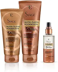 Kit Siàge Nutri Óleos Poderosos Shampoo + Cond + Óleo Bifási