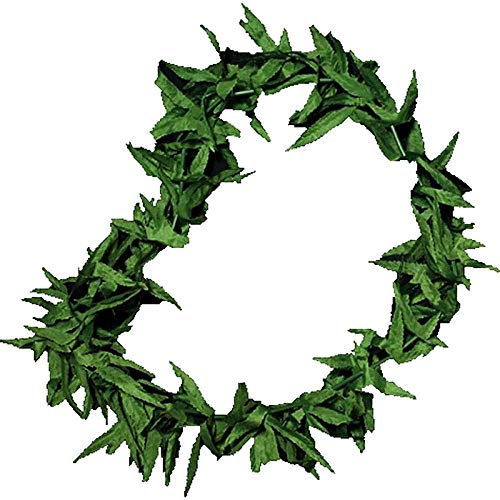Collier feuilles de marijuana pour festival et soirée déguisée hippie adulte