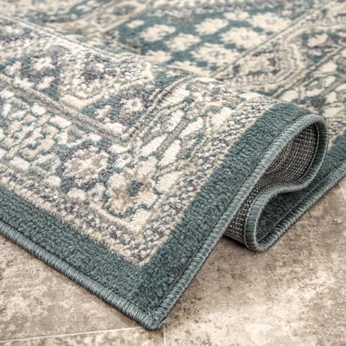 Tapis de chambre nuLOOM Becca design transitionnel délavé 90x150 - 8