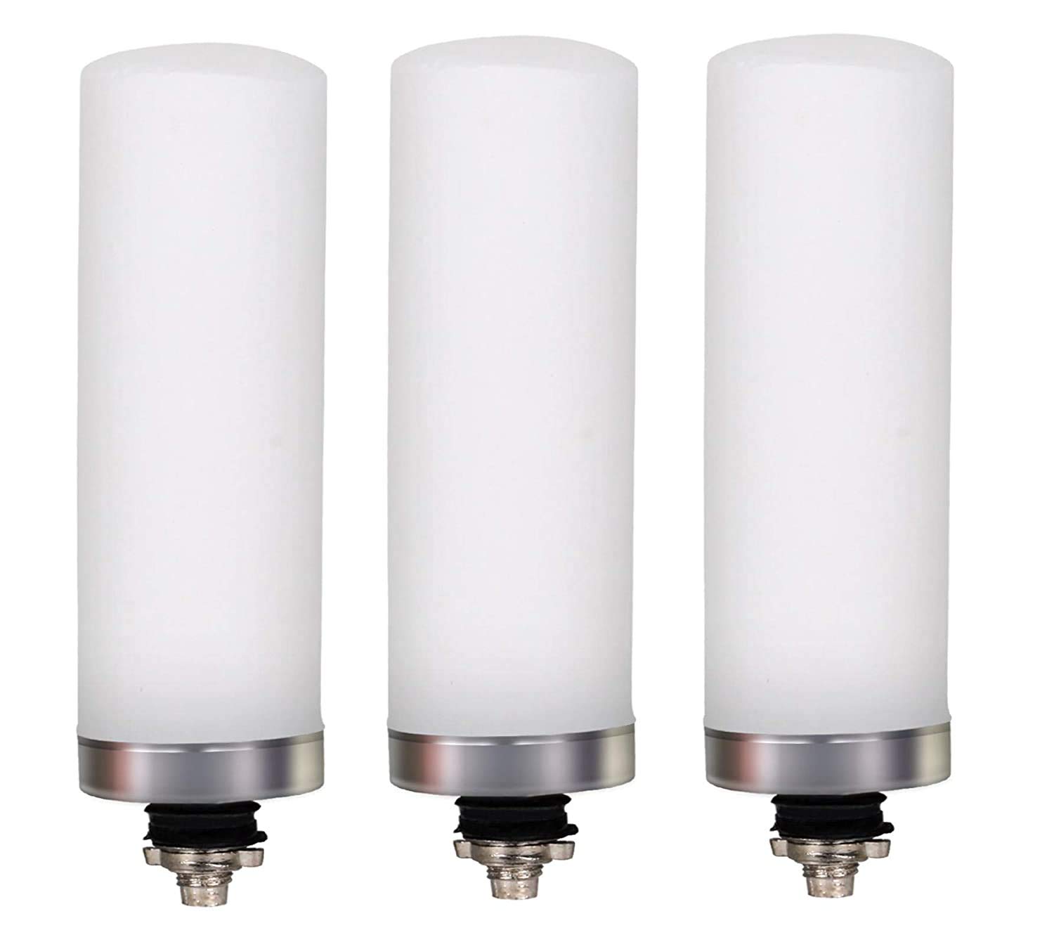 PUREO 3 Piece Set of Regular Low Height Stainless Steel Water Filter Ceramic Candle/Water Filter Catridge with Thermocol Box Packing (Size 8" - 3 Pcs (B08JJ8TSXQ) Amazon Price History, Amazon Price Tracker