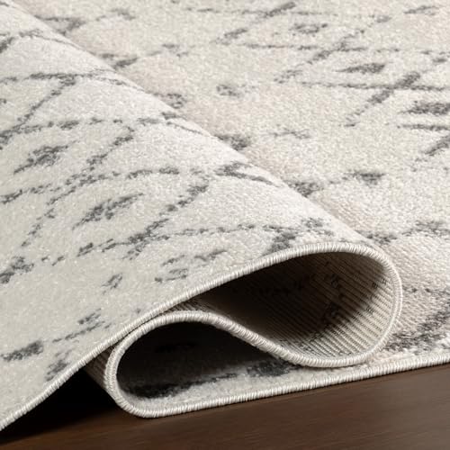 Alfombra decorativa nuLOOM 8x10 morocco gris miniatura 5