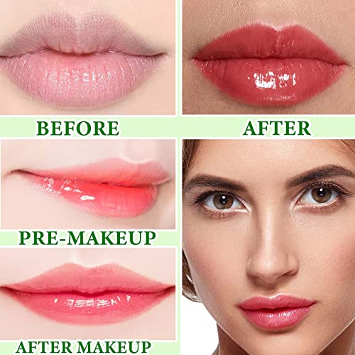 Wenjlyj 8 Pcs Aloe Vera Lipstick,Magic Temperature Color Changing Lip Gloss Set,Long-Lasting Nutritious Waterproof Lip Balm Moisturizing Lipstick Lip Makeup Kits For Women #TOP3