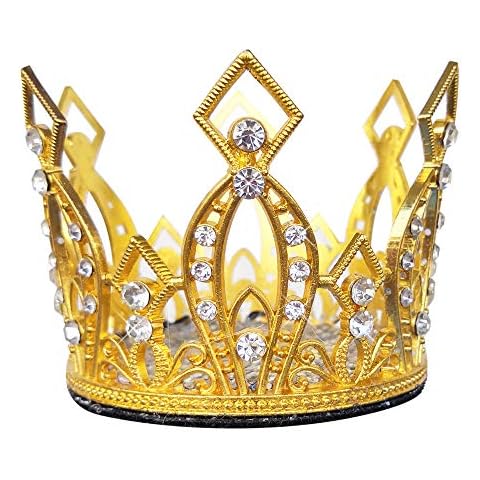 3T-SISTER Cute Crown Crystal Crown for Ski Helmet Reusable Design (Helmet not Included) Cover