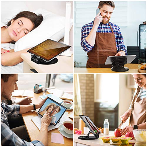 Abovetek Tablet Stand, 360° Rotating Commercial Ipad Stand, Swivel Design For Store Retail Office Bedside Showcase Reception Kitchen Home #TOP5