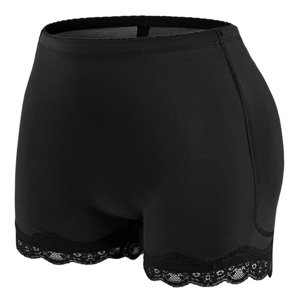 JPXJGT Women Pads Hip Butt Lifter Shapers Control Panties Padded Slimming Underwear Pants Booty Enhancers Body Shaper Tummy Girdle Trainer Shapers Body S-6XL(Color:Black,Size:M)