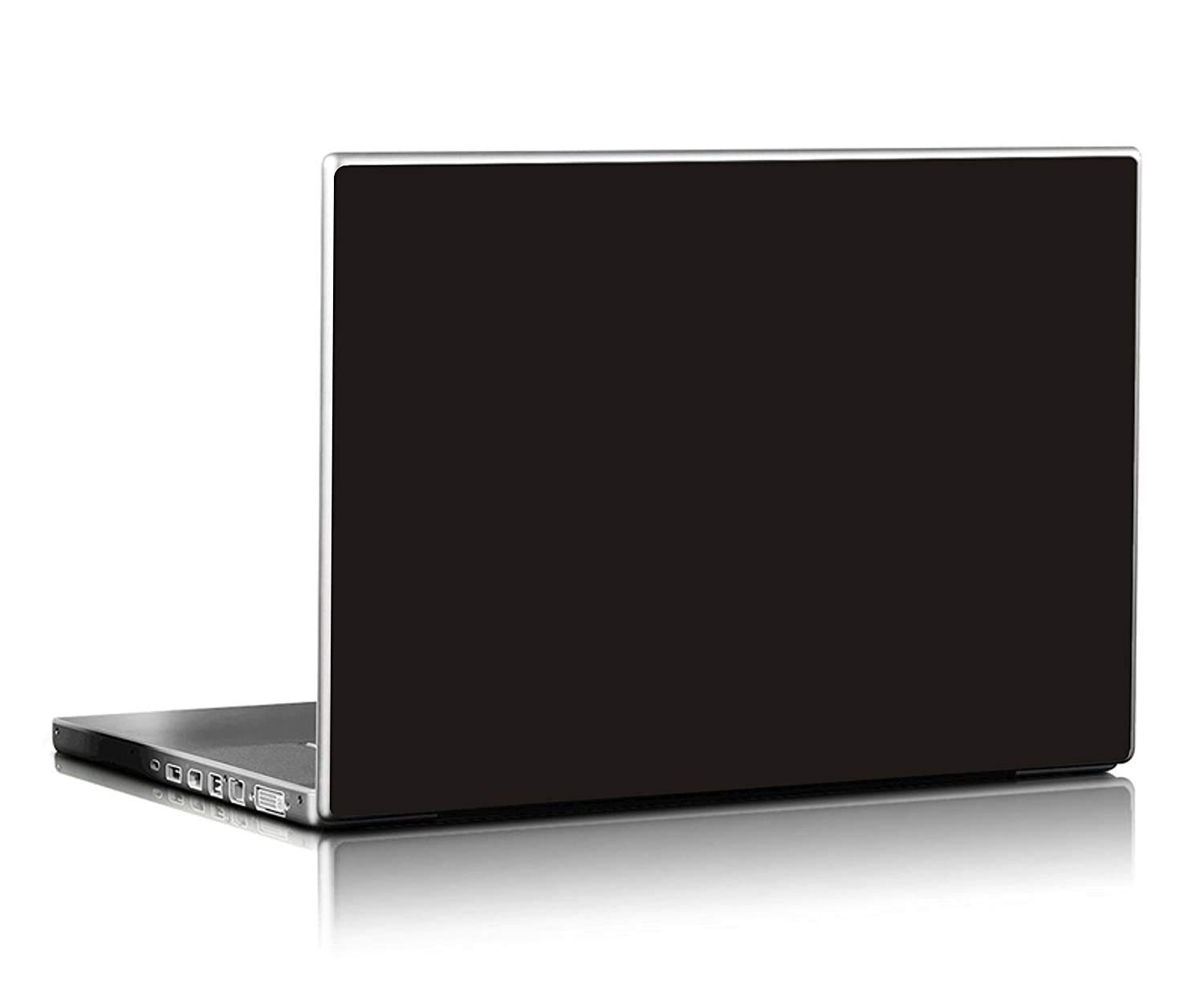 Fusion Graphix Vinyl Laptop Skin : Black Matt - 12 x 15 Inches Free Size (B08QD69SZS) Amazon Price History, Amazon Price Tracker