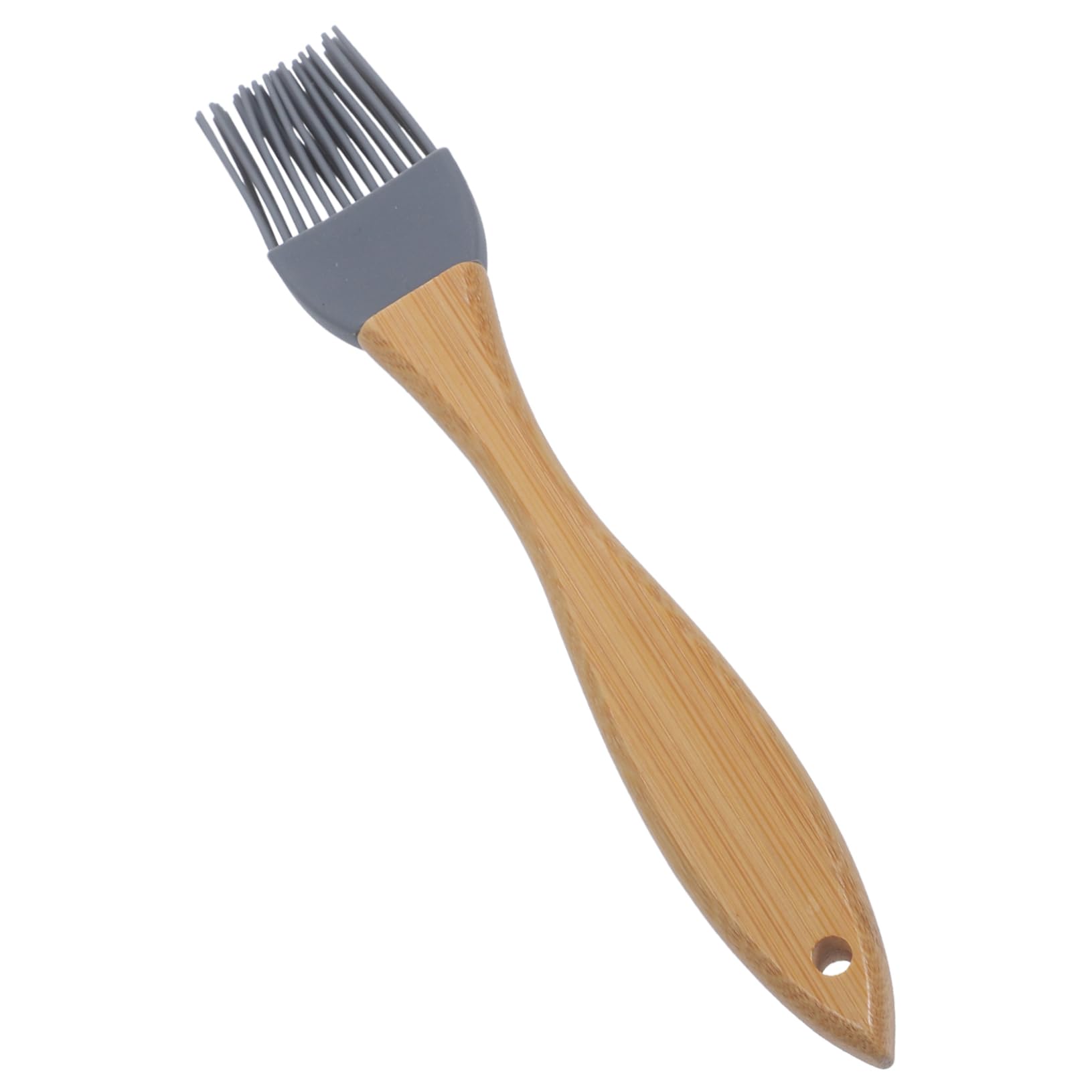 Balacoo Oil Brush for Cooking Bbq Brushes for Grill Silicone Wooden Handle Food Grade Non- to Clean Multi-use