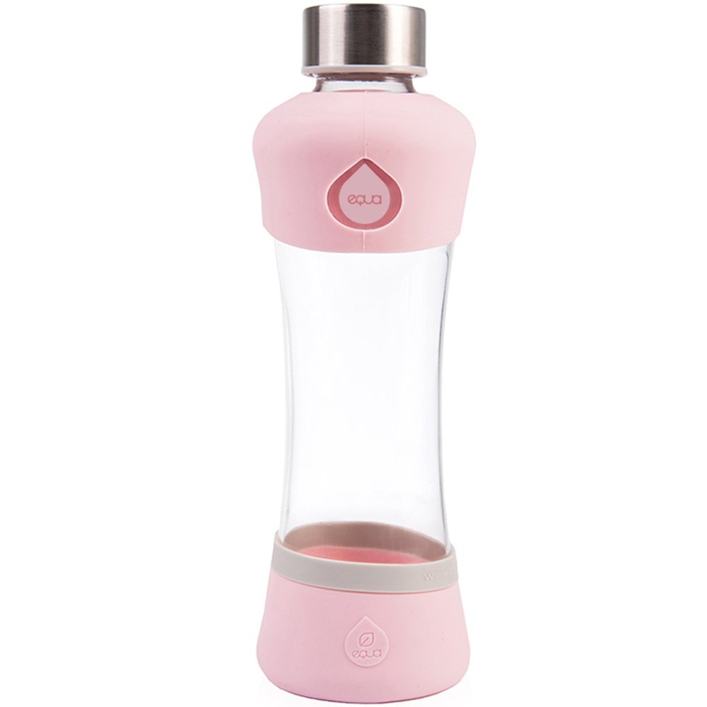 EQUA Glass Bottle, Active Berry, 550 ml