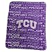 Logo Brands NCAA TCU Horned Frogs Classic Fleece, One Size, Purple