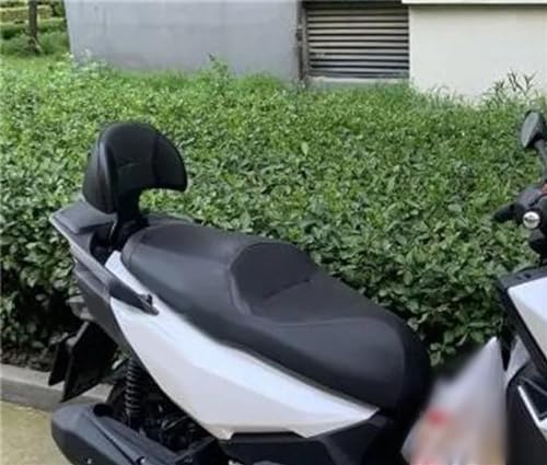 Porte-bagages passager avec dossier amovible noir pour moto Joymax F300 - 3
