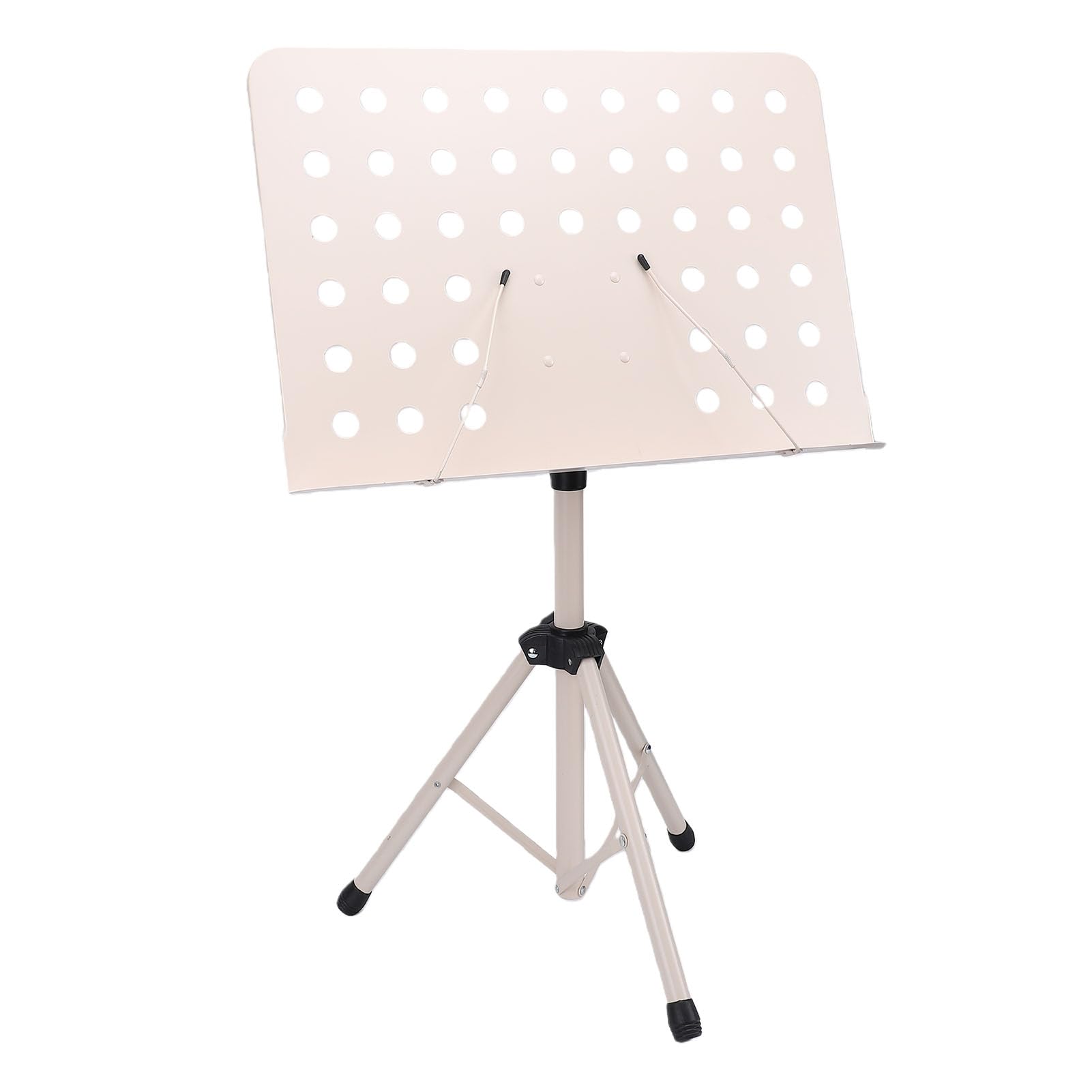 Karlak Leggio Regolabile per Spartiti e Tablet con Design Portatile per Viaggi e Scuola Beige 80-147,5 Cm