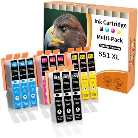 D&C 30 Cartucce Compatibili Con Canon PGI-550 XL CLI-551 XL Per - Foto 6