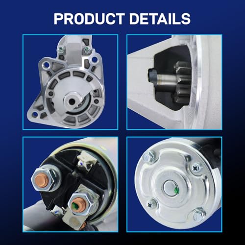 Image of Starter Replacement New for 2005-2010 Chrysler 300 V6 2.7 3.5 L, 2009-2010 Dodge Challenger, 2006-2010 Charger, 2005-2008 Magnum, 04608800AA M000T21171 SMT0298 336-2099 19025N