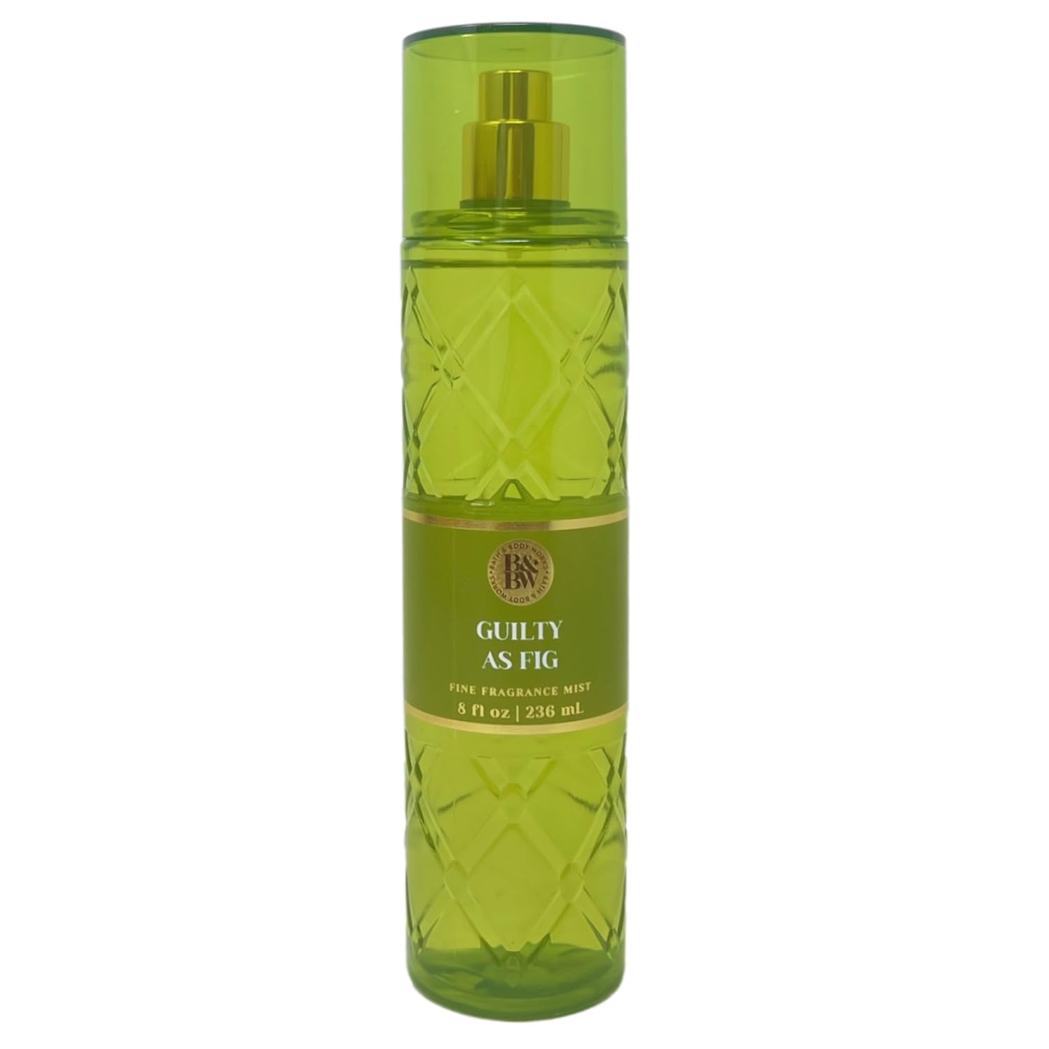 Bath & Body Works Guilty As Fig 2 Pack Fine Fragrance Mist Bundle with a Natural Oats Bar Soap - Full Size