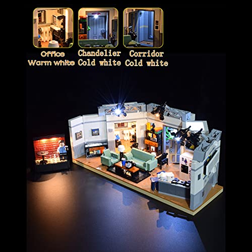 MBKE Licht Set für LEGO 21328 Ideas Seinfeld, kompatibel mit LEGO 21328 – Bild 5