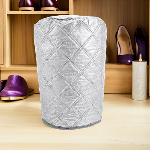 Tissu de couverture de seau argenté pour distributeur d'eau x2