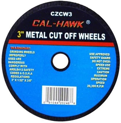 50 Pack 3" Cut Off Wheels