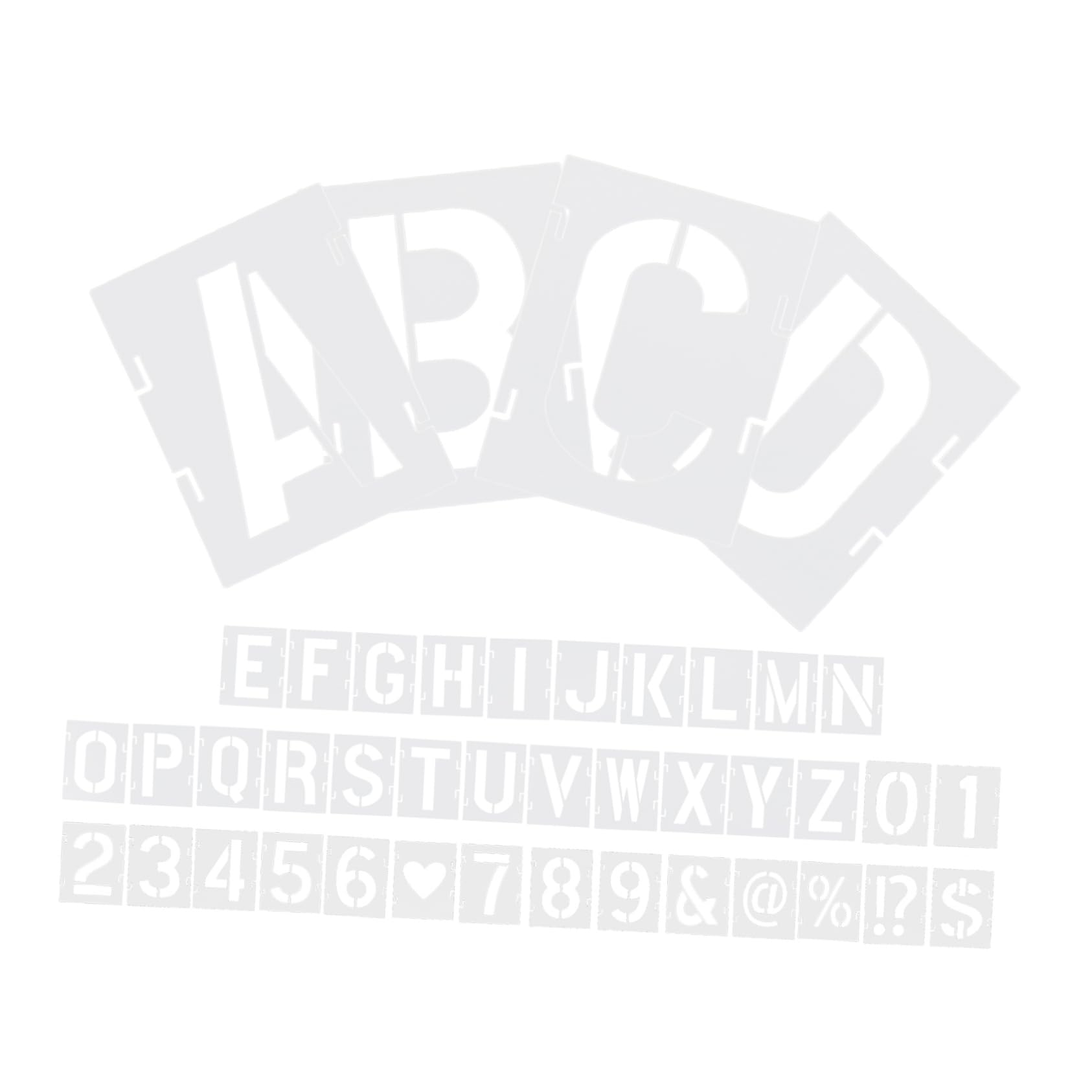 Uonlytech 4 Set Modello di Verniciatura A Spruzzo Artigianato Mestiere Stencil Stampini per Dipingere Pittura Stencil per La Pittura Materiale Stampino Modello L'animale Domestico 42 Pezzi*4