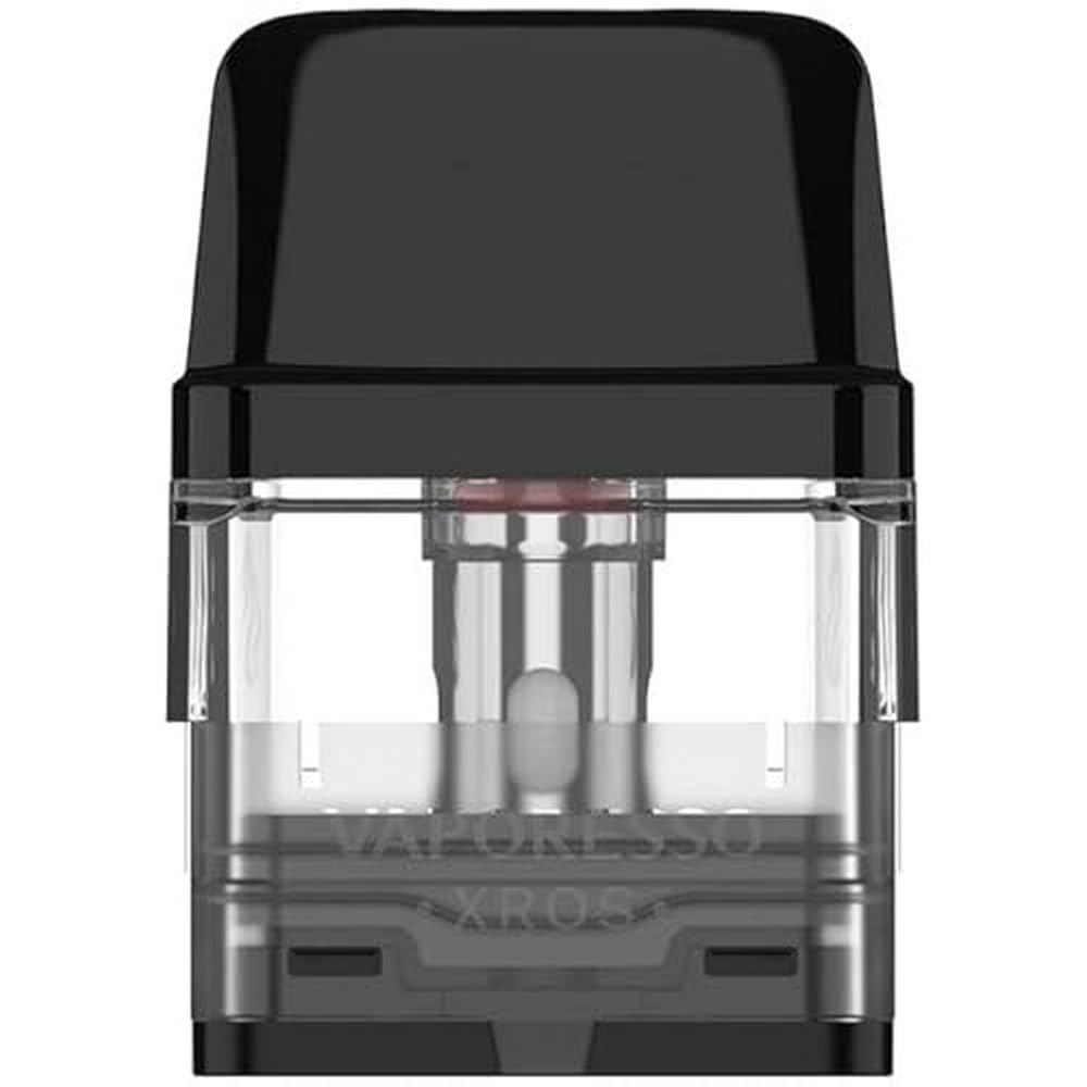 Vaporesso Official Vaporesso XROS Series Pods with Integrated Coils 0.6Ohm / 1.0Ohm 4 Pack 2ml No Nicotine Compatible with XROS 3 & XROS 3 Mini Kits (1.0Ohm)