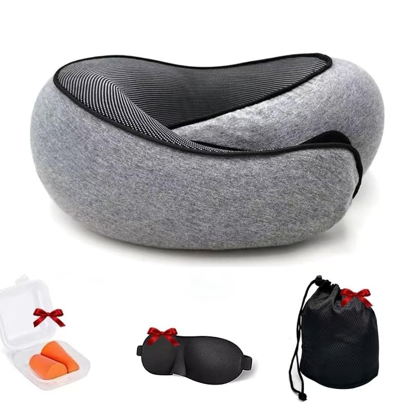 Travel Pillow Neck Pillow 100 Pure Memory Foam Comfortable