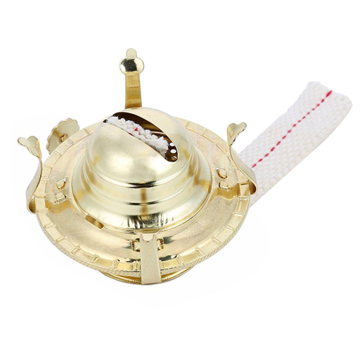 HOODANCOS 1Set Kerosene Lamp Wick Replacement with Wick Holder Vintage Oil Lamp Burner Part for Antique Kerosene Lamp Safe Sturdy Material for Long Term Use