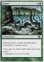 Mtg 窒息/Choke  8ED  foil Choke | 8th Edition - French | Star City Games