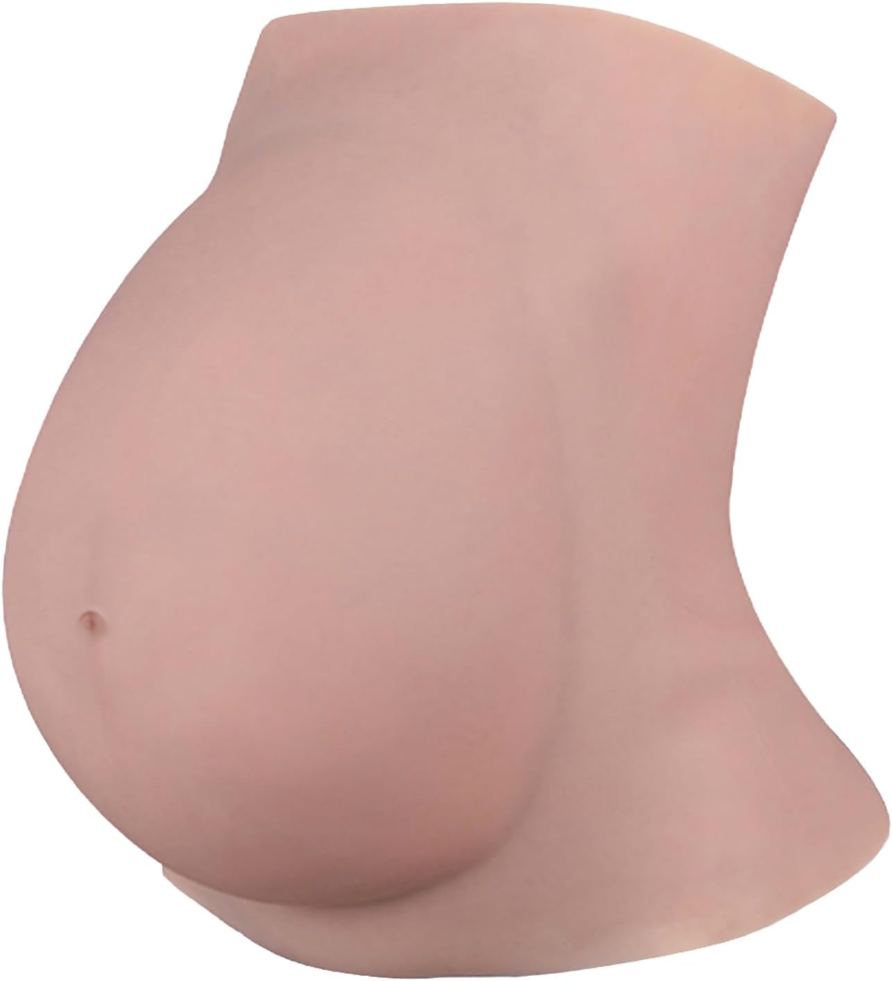 EQAIWUJIE Silicone Fake Pregnancy Belly fale oregnant belly siliconer Dress Form 6 Months Artificial Pregnant (White, 6Month/3.9lbs) 4 pounds
