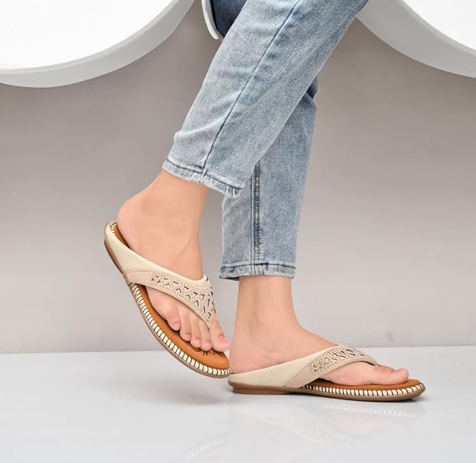 Image of HEALTH FIT Extra Super Soft Ortho Care Diabetic & Orthopedic Slippers /Doctor Chappal & Footwear with Memory Foam