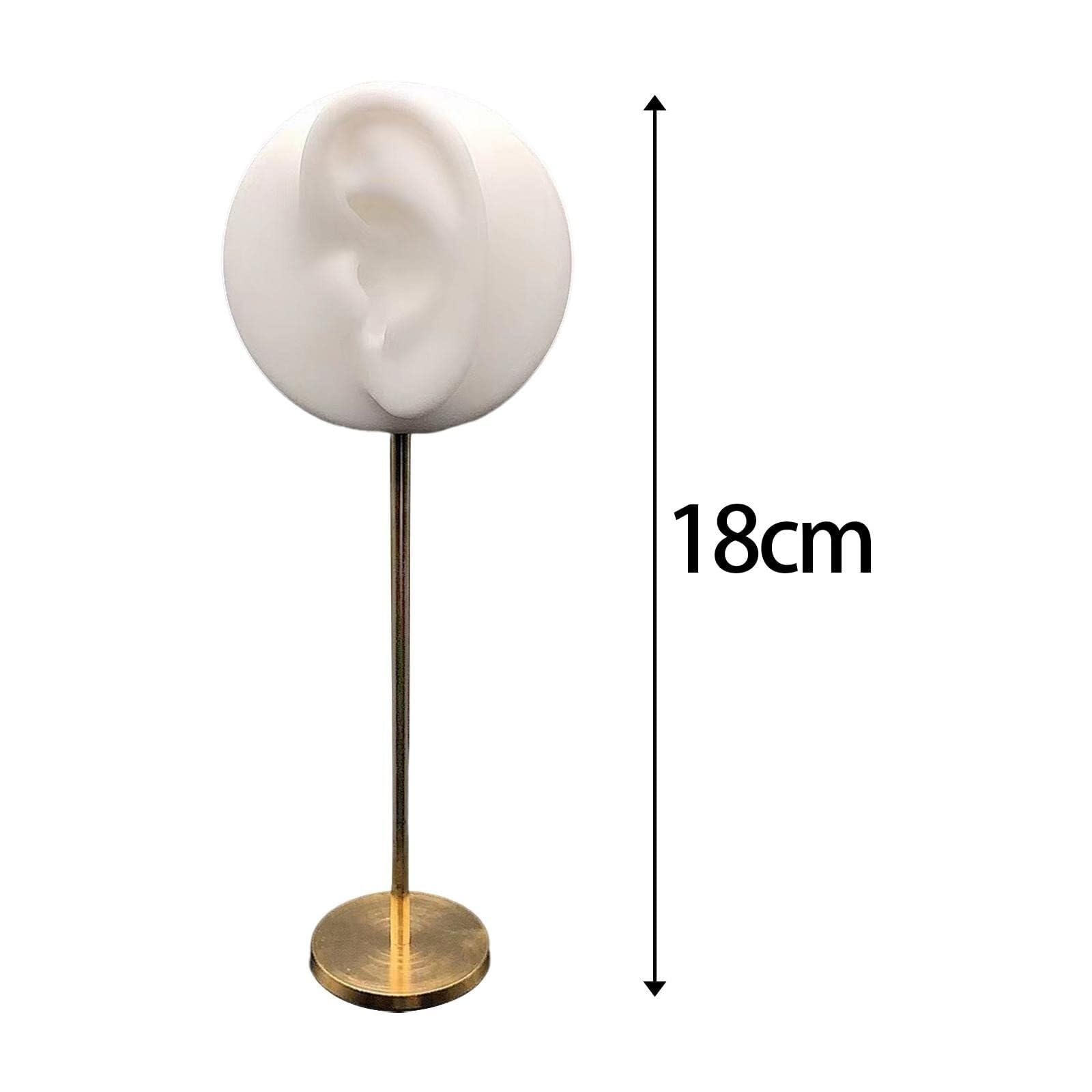 Expositor de Joyas de Silicona con Forma de Oreja, Organizador de Pendientes y Collares para el hogar (Derecha)