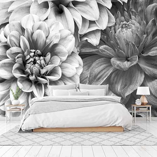 Cliouar-Vintage Large Petals Wall Mural wallpaper-178 x 117