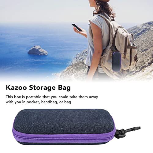 Kazoo Case Durable Portable EVA ÉTanche RéSistant aux Chutes Kazoo Wind Instrument Storage Case - Les Beatles, Paul McCartney, John Lennon, RIngo Starr, George Harrison Kazoo Case Durable Portable EVA ÉTanche RéSistant aux Chutes Kazoo Wind Instrument Storage Case – Image 5